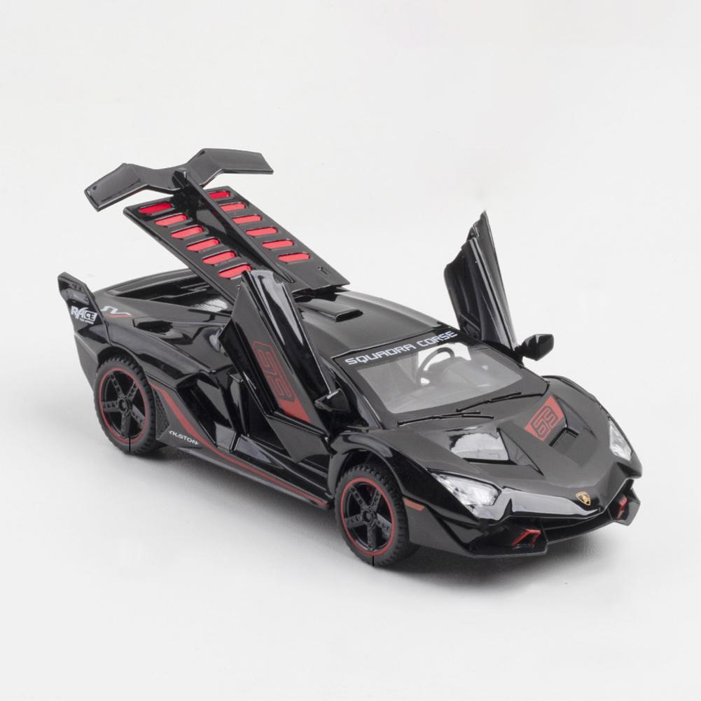 1:32 Lamborghini SC18 Alston Alloy Car Model Toy Sound Light Pull