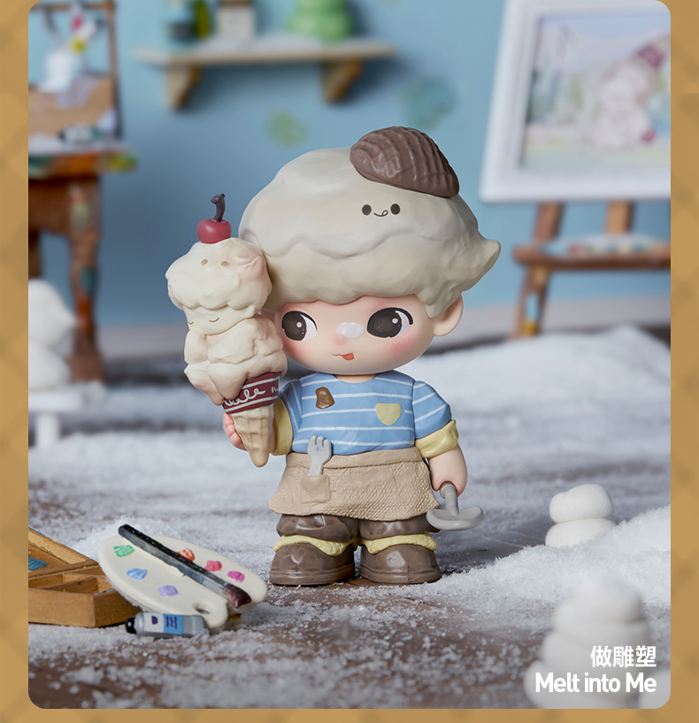 新品オリジナルPOPMART DIMOO今日の8番目のシリーズハンドヘルド