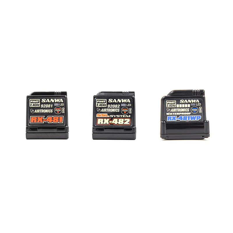 Sanwa RX-481/RX-482ミニ内部アンテナ受信機RX-481WP防水エディション