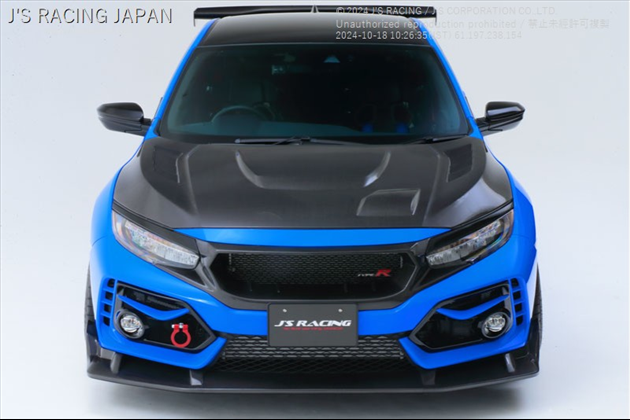 FK8 シビック TypeR J'S RACING FK8 TYPE-R フロントウイング