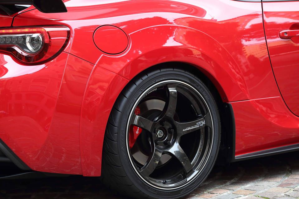 ZN6 86 MAX☆ORIDO・AKEa・K-oneコラボ リアオーバーフェンダーR/L