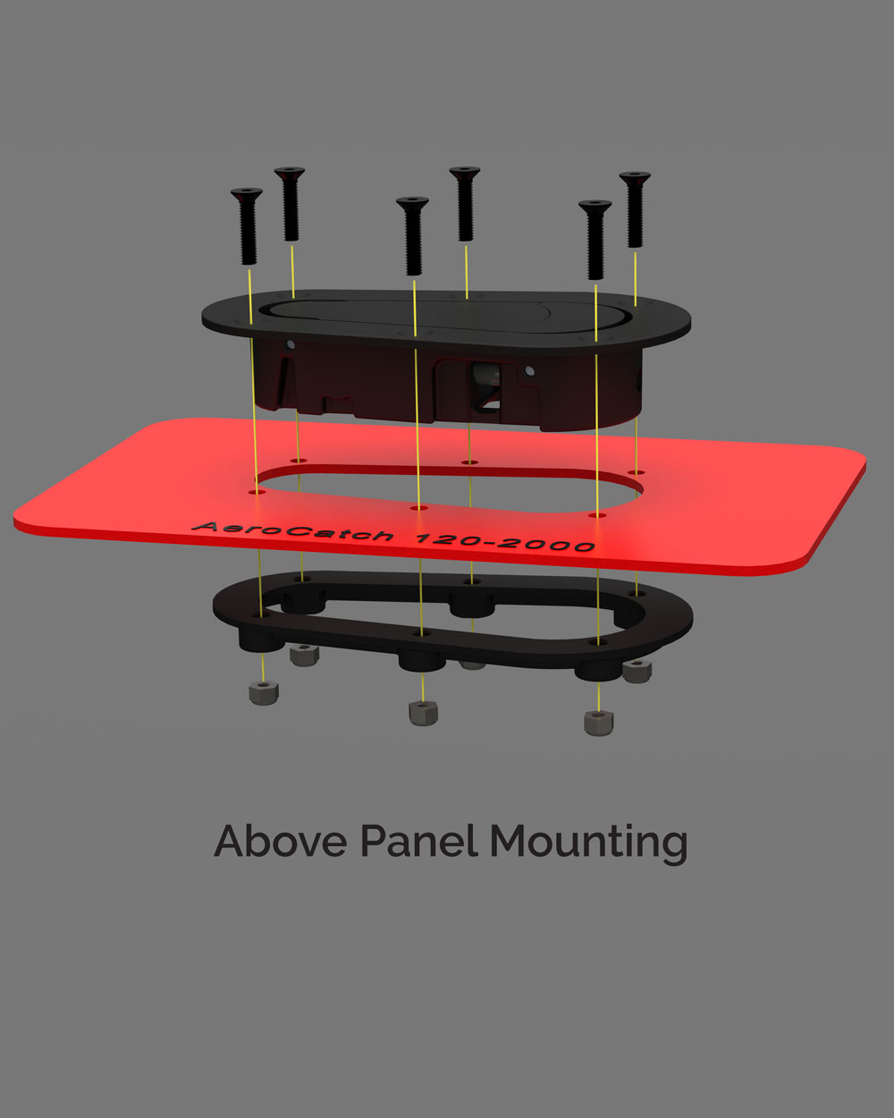 120-4000 Above Panel Xtreme - AeroCatch