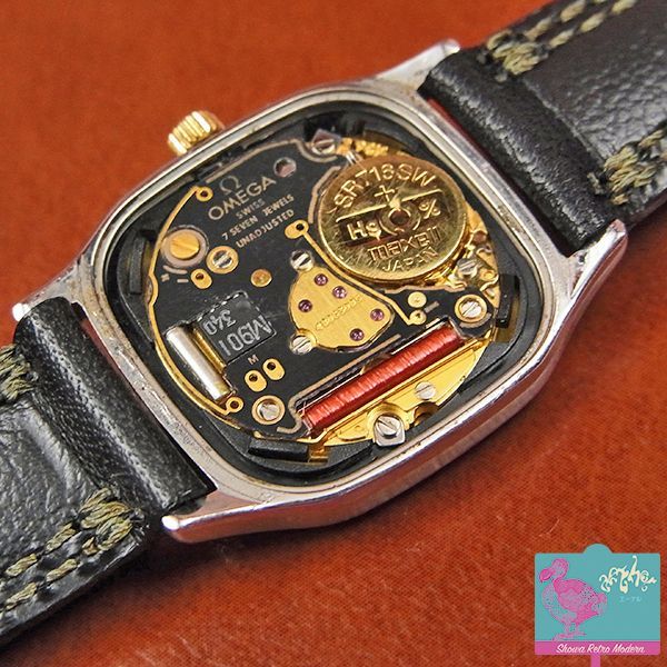 オメガ OMEGA シーマスター レディースウォッチ GP/SS エレガントな