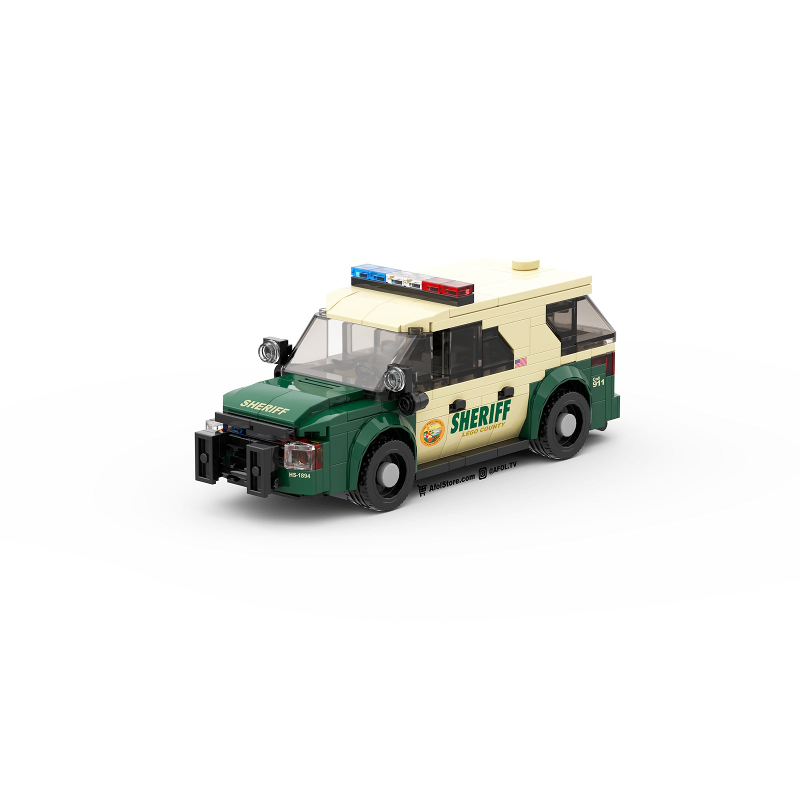 Sheriff Police SUV [Version 2] Instructions – AFOL TV