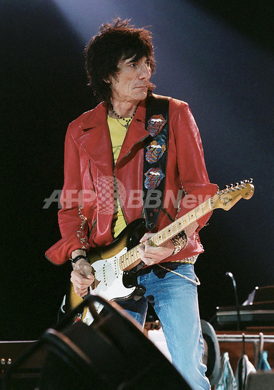 音楽か絵画か？ローリング・ストーンズのロン・ウッド、AFPの