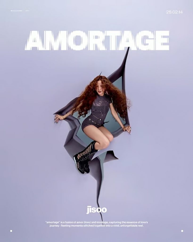 BLACKPINKのジス、新ミニアルバム「AMORTAGE」で大胆な魅力 写真枚