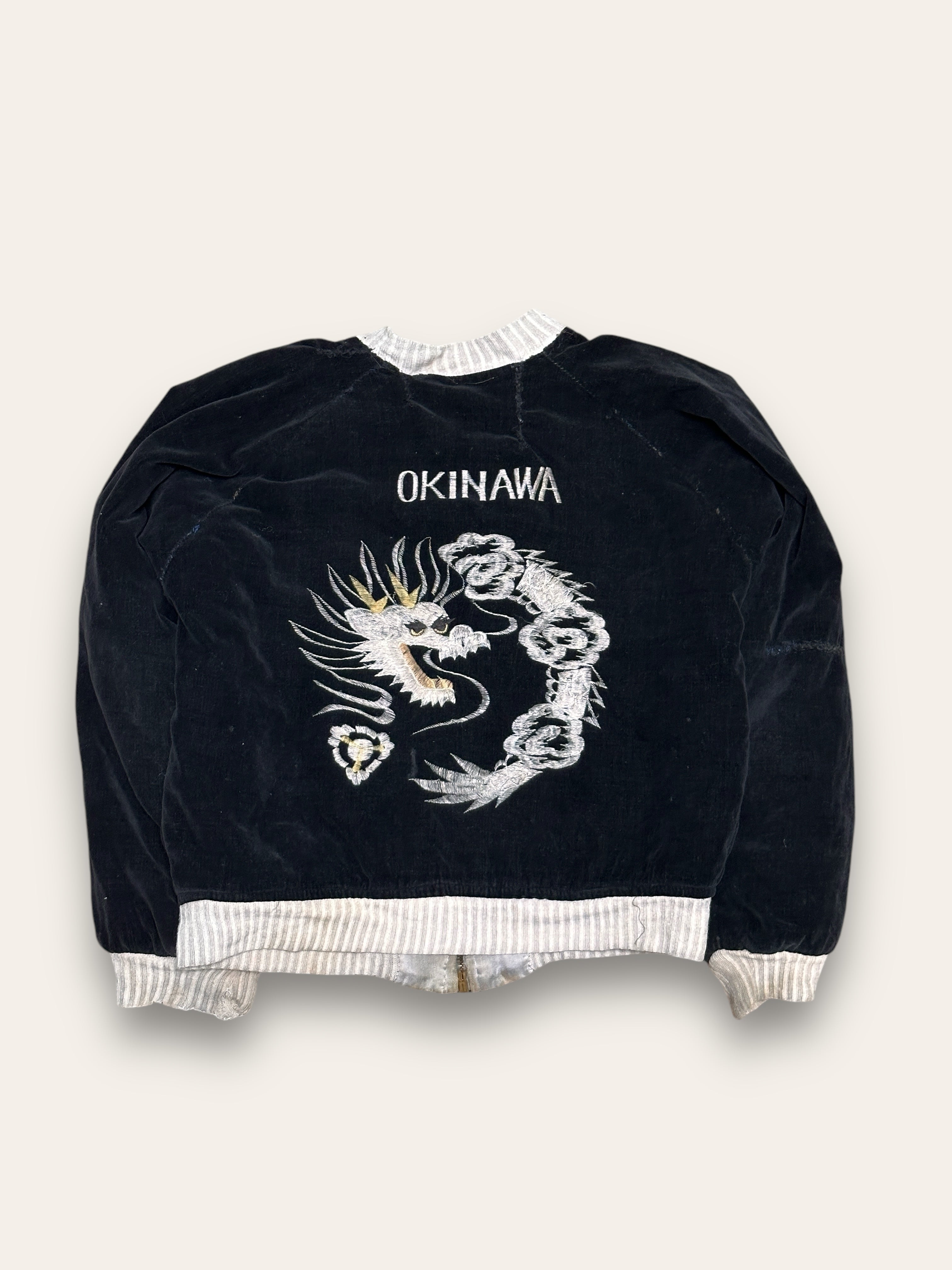 Vintage 1950's Okinawa Velvet Souvenir Jacket – Afterlife Boutique