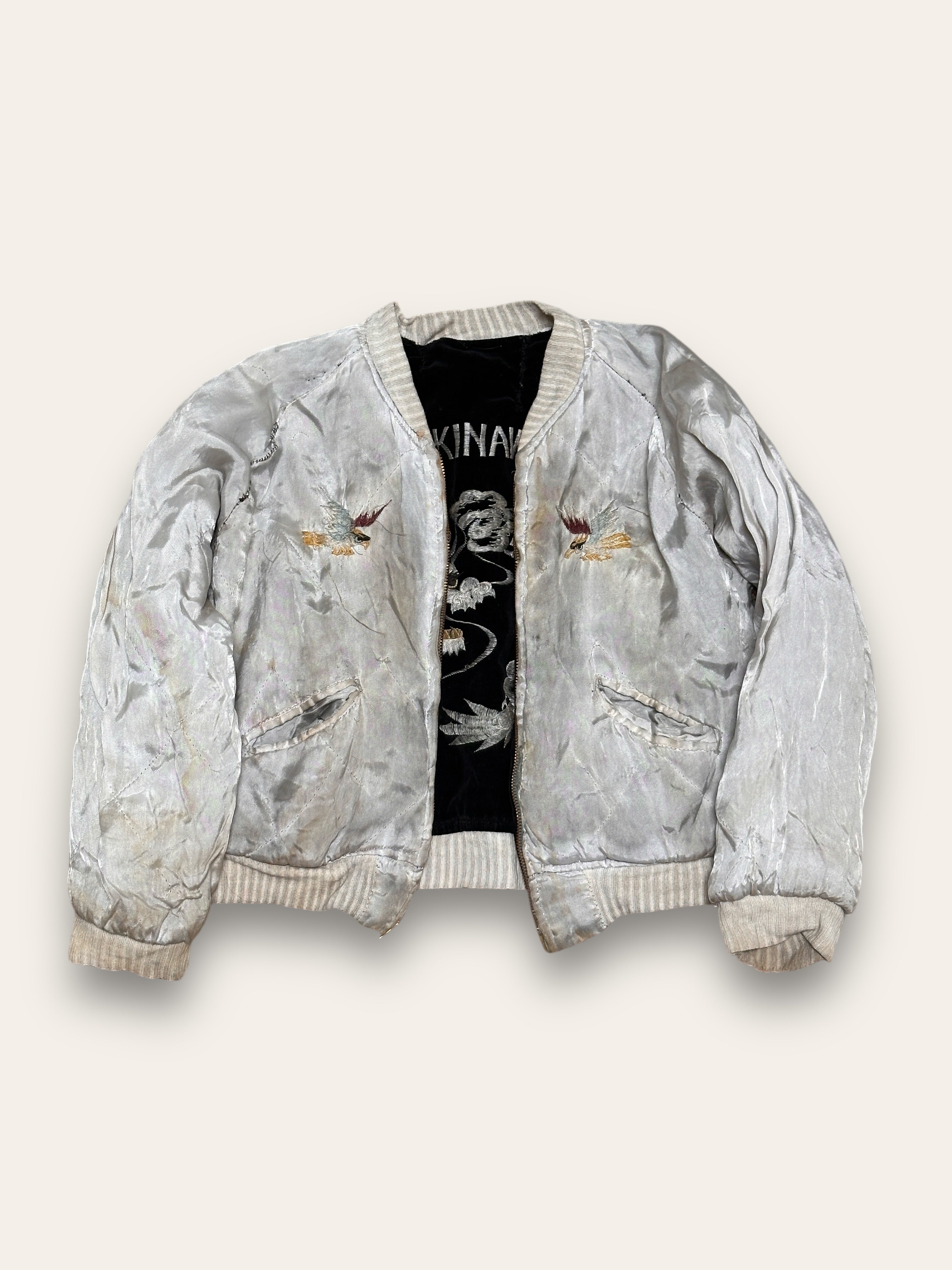 Vintage 1950's Okinawa Velvet Souvenir Jacket – Afterlife Boutique