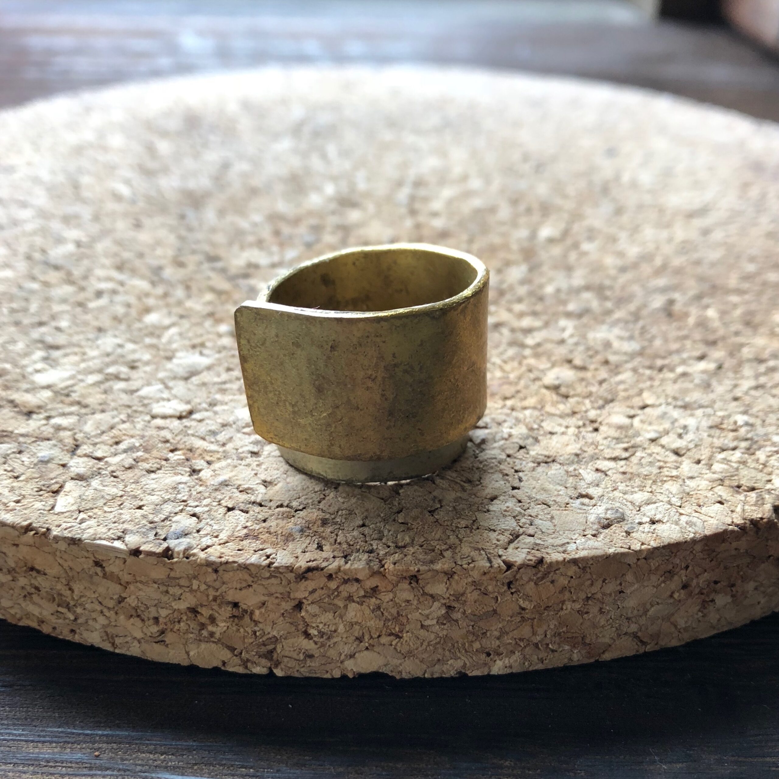 リング 真鍮 -spiral ring L- [東京] | afugi (オウギ) -日本製の生活