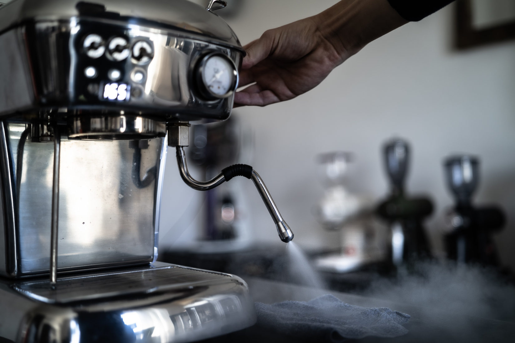 PID機能搭載で最高傑作に。家庭用エスプレッソマシン Ascaso Dream PID