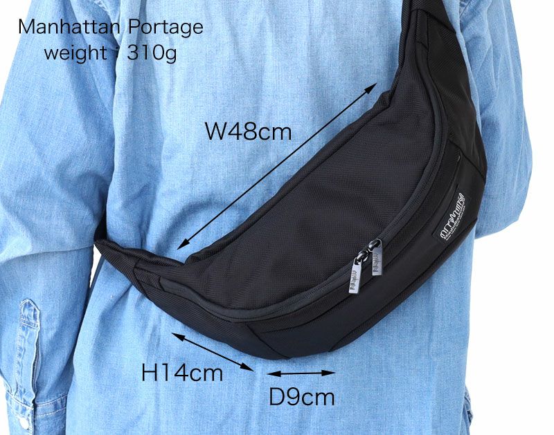 Manhattan Portage ブラックレーベル ボディバッグ | TOZAI NANBOKUYA
