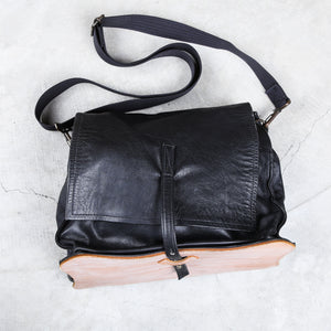 Beauty:Beast Leather Messenger Bag – akaibu.co