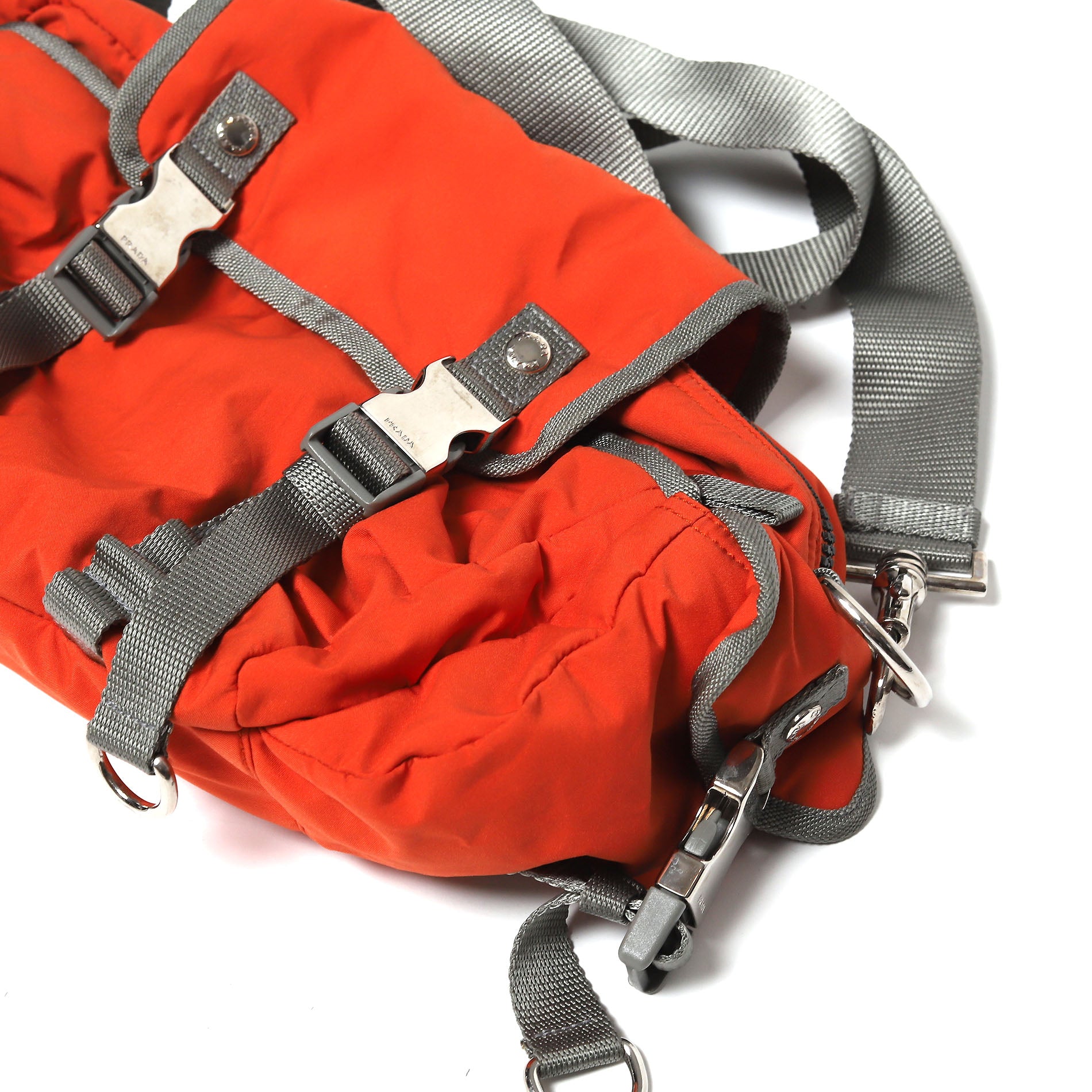 Prada Sports 2000s Orange Bag - Ākaibu Store