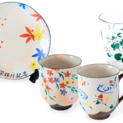 清水焼 上絵付け体験 | あかね屋 | 京焼・清水焼 〜 伝統工芸体験と京