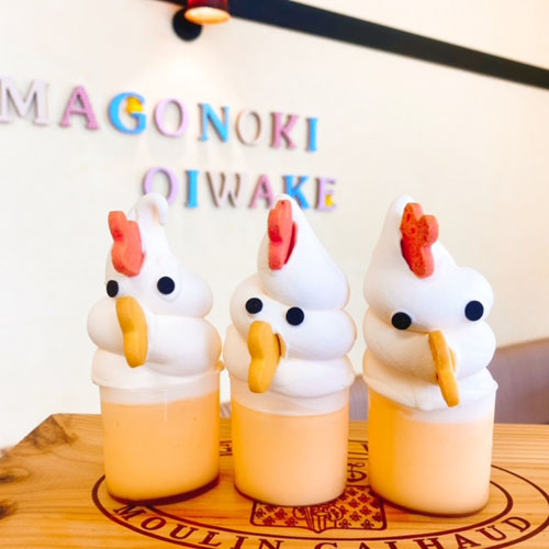 秋田県】たまごの樹で「こっこちゃんプリンソフト」を2022年7月10日