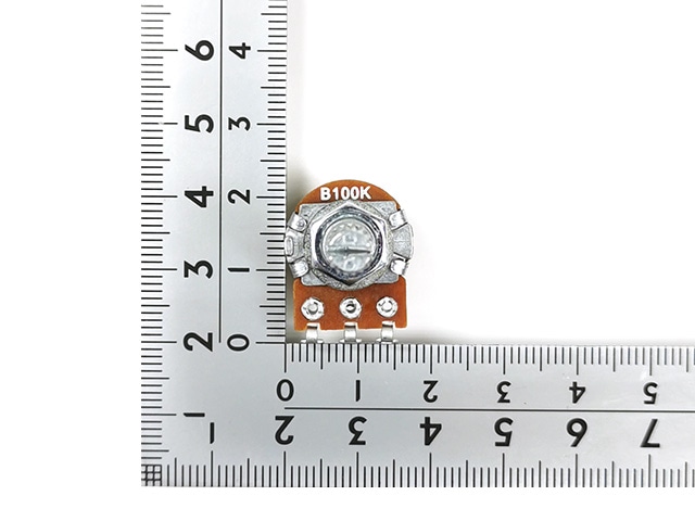 小型ボリューム 100kΩB スイッチ付: 受動部品 秋月電子通商-電子部品