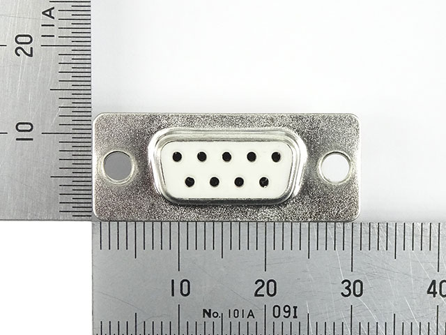 Dサブコネクター 9P・メス(半田付けタイプ): ケーブル・コネクター