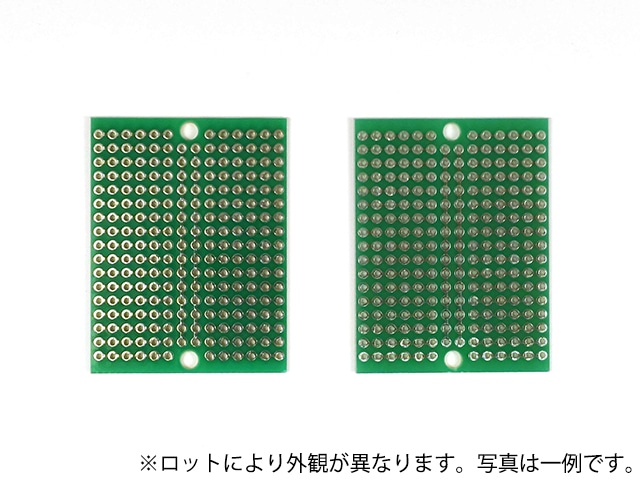 片面ユニバーサル基板(ブレッドボード配線パターンタイプ) Dタイプ(47