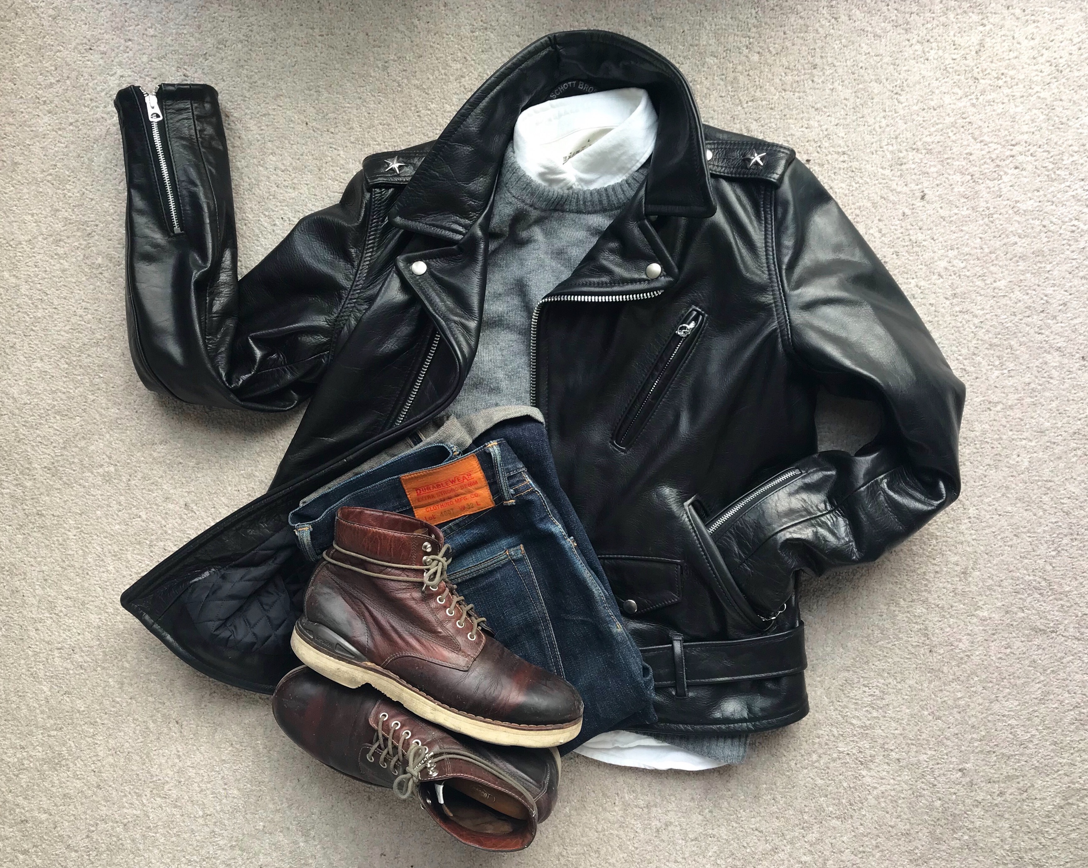 Schott 519 “One Star” Perfecto | The Fedora Lounge