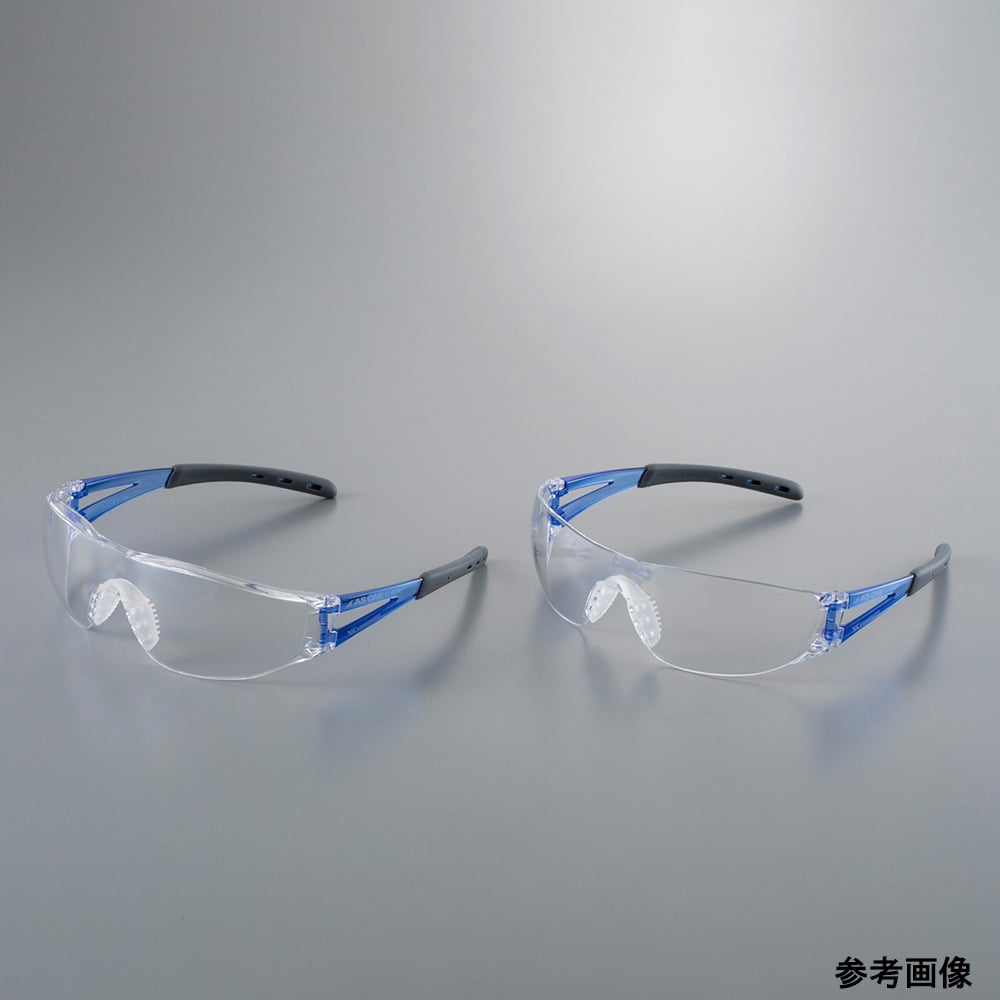 4-6362-03 JIS一眼形軽量保護メガネ（JIS T8147適合）上部ひさしカバー