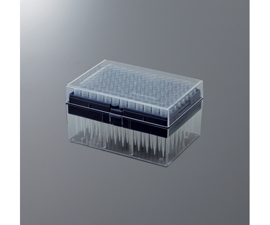 65-8732-96 マイクロチップ 200μl 53mm 96本立 ラック入り 未滅菌 SR