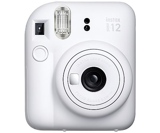 67-2390-36 チェキ instax mini 12 クレイホワイト MINI 12WH 【AXEL