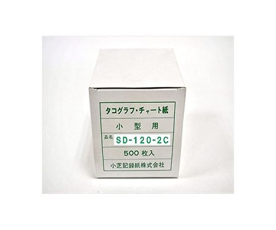 取扱を終了した商品です］チャート紙 小型タコグラフ 1日用 100Km/h 24