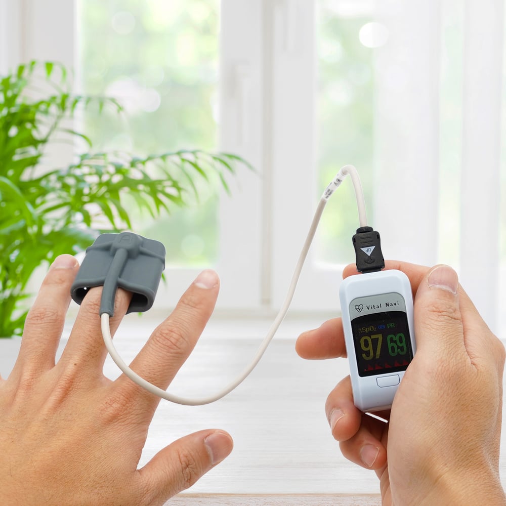 7-7518-23 バイタルナビ パルスオキシメータ POP 成人用モニタプローブ