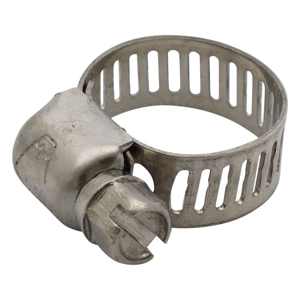 9-825-11 ラボラン® ステンレスホースバンド 幅8mm 1袋（11個入） MS