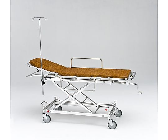 0-3188-02 軽量ストレッチャー トータルロック式 背上げ式 AL-TUD-2