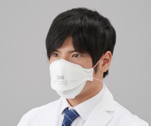 0-7000-21 Aura（TM）N95微粒子用マスク（折りたたみ式） 1箱（20枚入