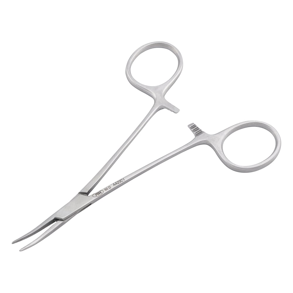 0-9281-02 止血鉗子(モスキート) 曲 無鈎 AA-23C1 【AXEL】 アズワン