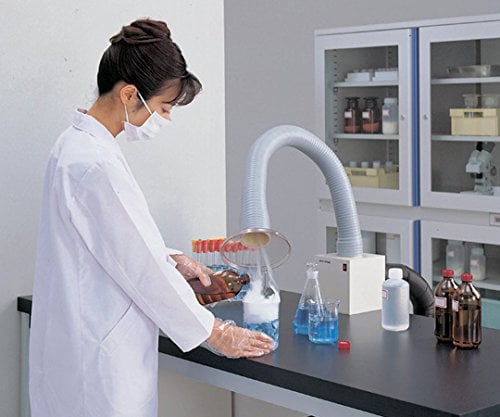 1-7623-01 アームダクト 卓上型シングルセット 風量調整付き 【AXEL