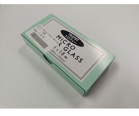 2-176-02 マツナミカバーグラス(No.1) 18×18mmトロフィー 1000枚入