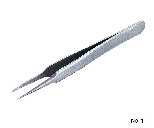 2-8028-12 MEISTER ピンセット SA(耐酸鋼)製 No.4 4-SA 【AXEL】 アズワン