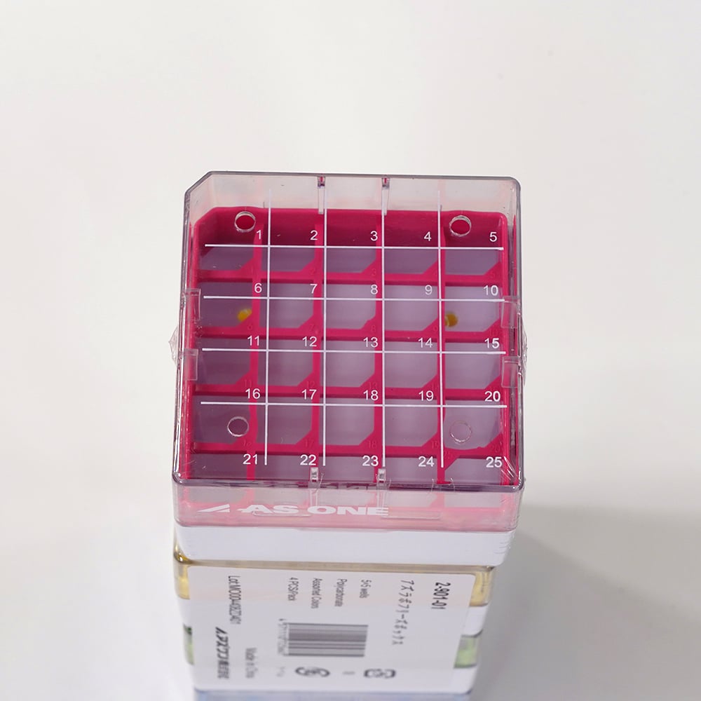 2-901-01 アズラボフリーズボックス（赤・黄・緑・青） 4個入 90-9250