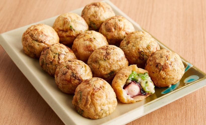 食べ比べパック】元祖たこ焼き12個入り×2箱・元祖ラヂオ焼き12個入り×2