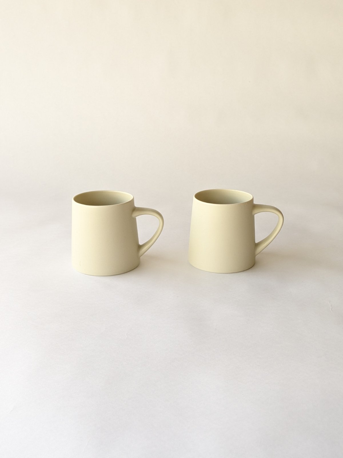 美濃焼】KANEAKI SAKAI POTTERY / flat Lmug（260ml）2個セット