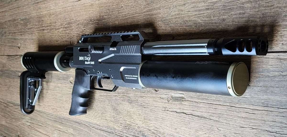 BinTac S45 .35-.45 CAL SEMI AUTO PCP AIR CARBINE - Pre Charged Air