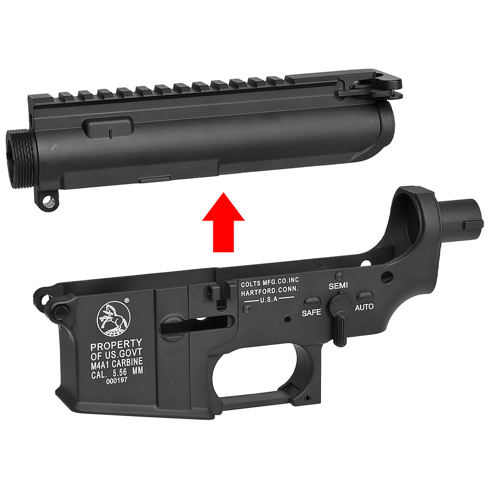 E&C 製 】 電動ガン M4シリーズ 対応 コルトタイプ M4A1 アルミ