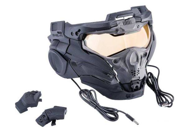 SRU タクティカル ヘルメット キット (タイプ II、ブラック) - AIRSOFT