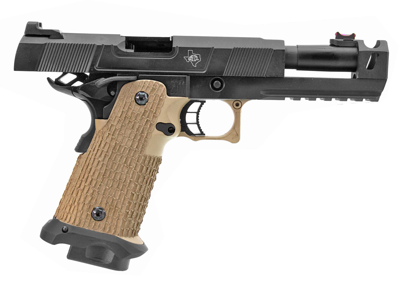 Army Costa Carry Comp ガスブローバック (ダークアース色) - AIRSOFT