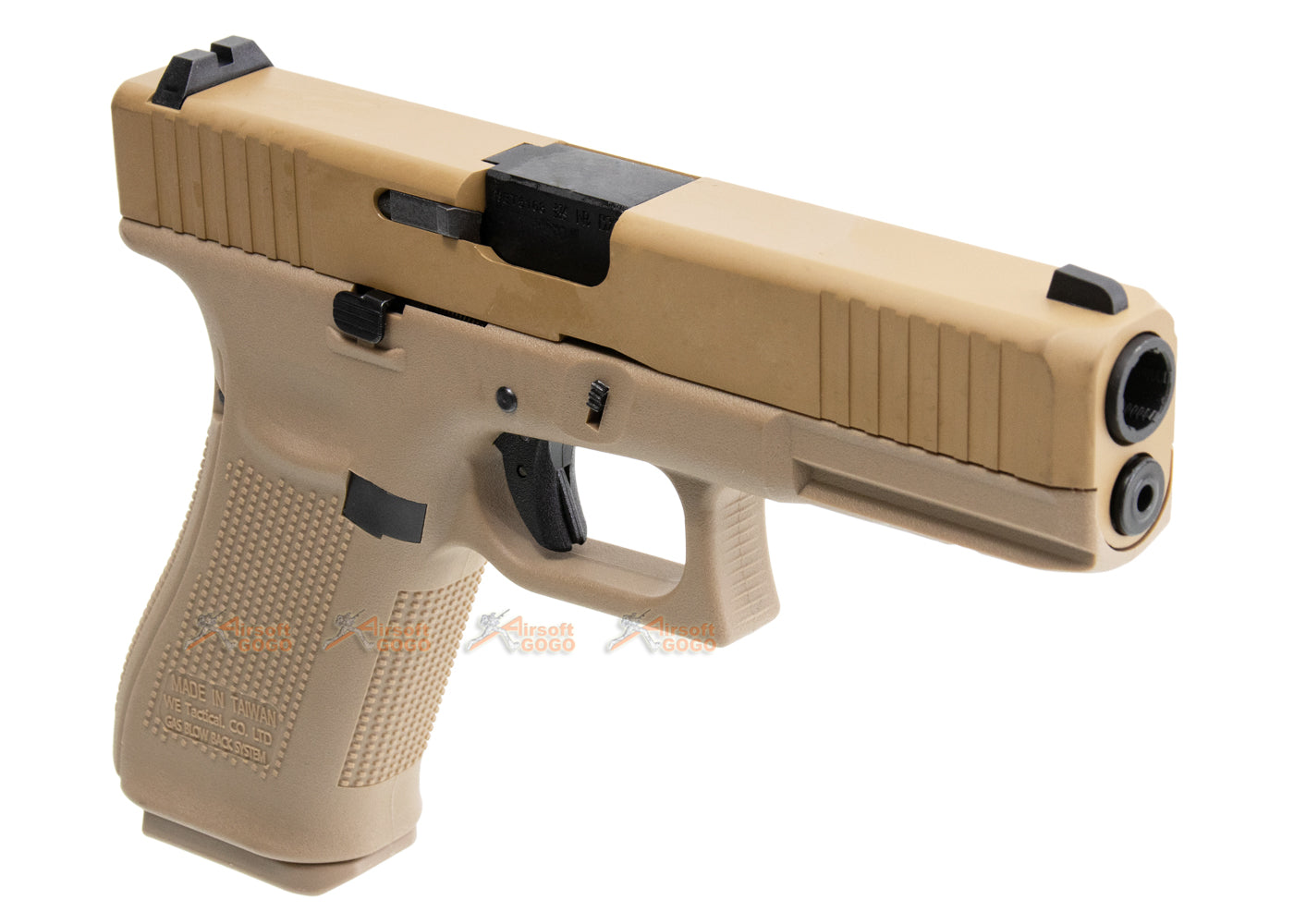 WE G17F GEN5 ガス ブローバック (タンカラー ) - AIRSOFT GOGO
