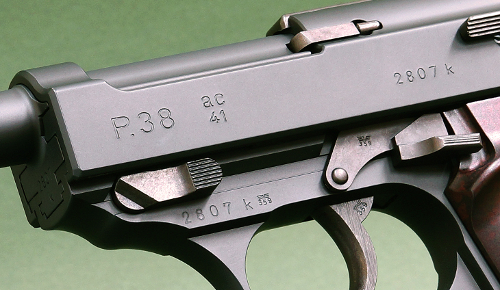 ルパン三世の愛銃【マルゼン】ワルサーP38（ac41）ガスブロ: ガスブロ