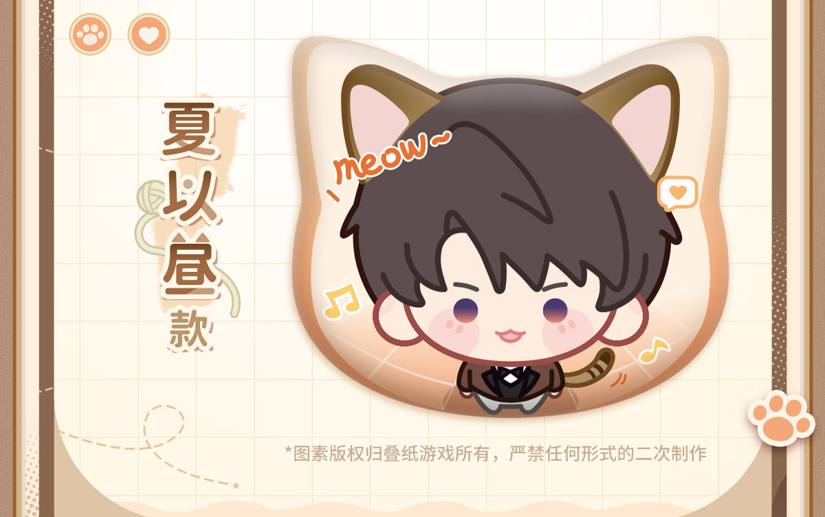 恋と深空 猫はあなたに会いたいシリーズ 猫型PU缶バッジ（26年4月以降