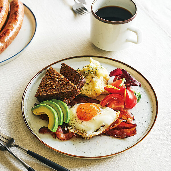 グレイン プレートL 23cm | aito製作所 | 美濃焼・瀬戸焼を中心とした