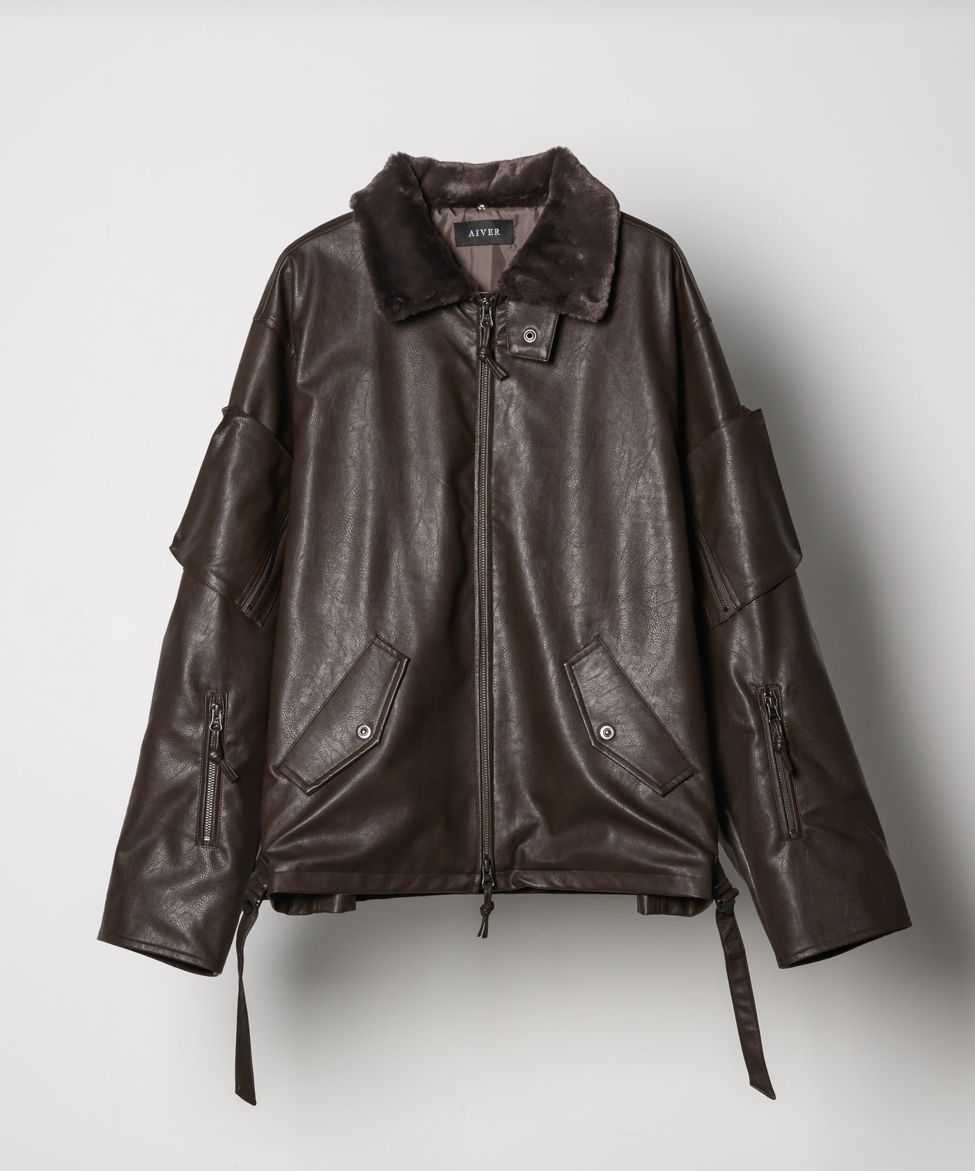 AIVER 2WAYカラーフライトジャケット