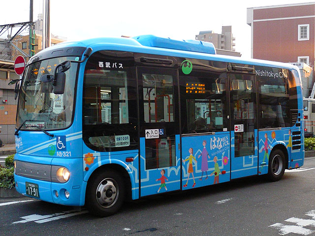 はなバス・アーカイブス | 西武バスA8-321 F