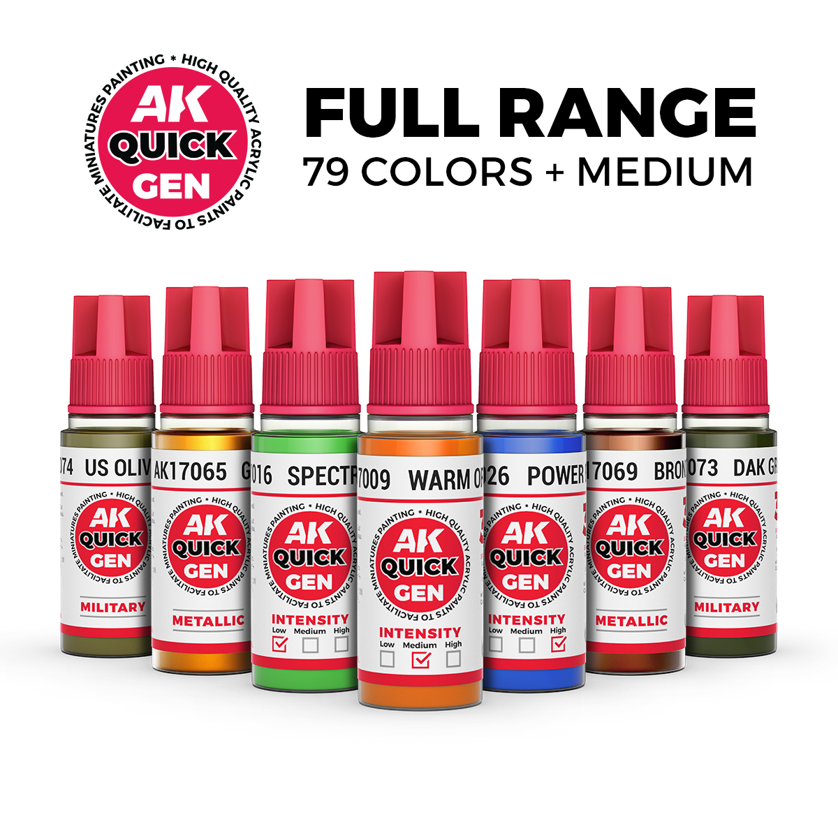 Acrylics Paints For Modelling | AK Acrylics Online Shop