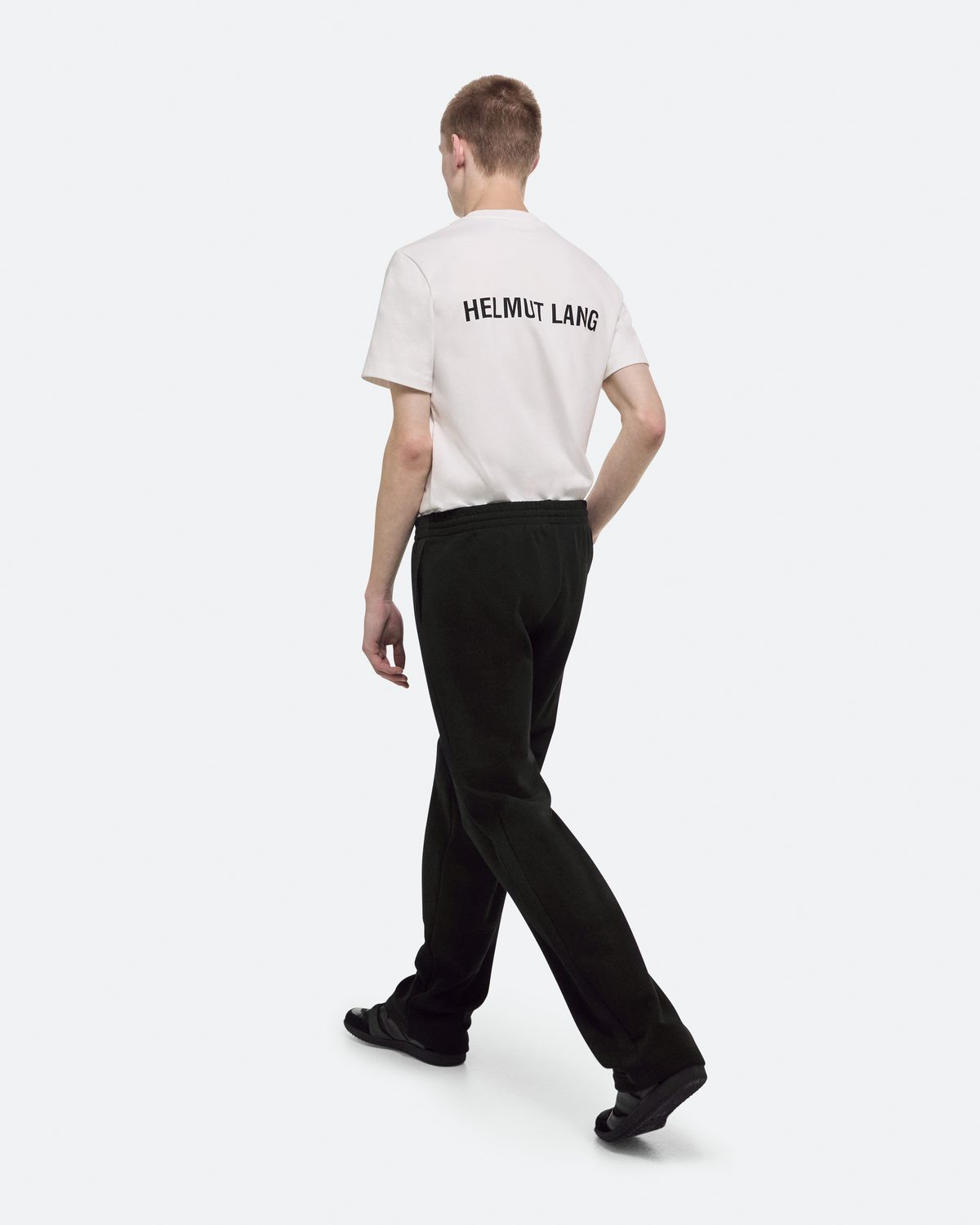 Helmut Lang Cotton Fleece Seatbelt Jogger | HELMUTLANG.COM